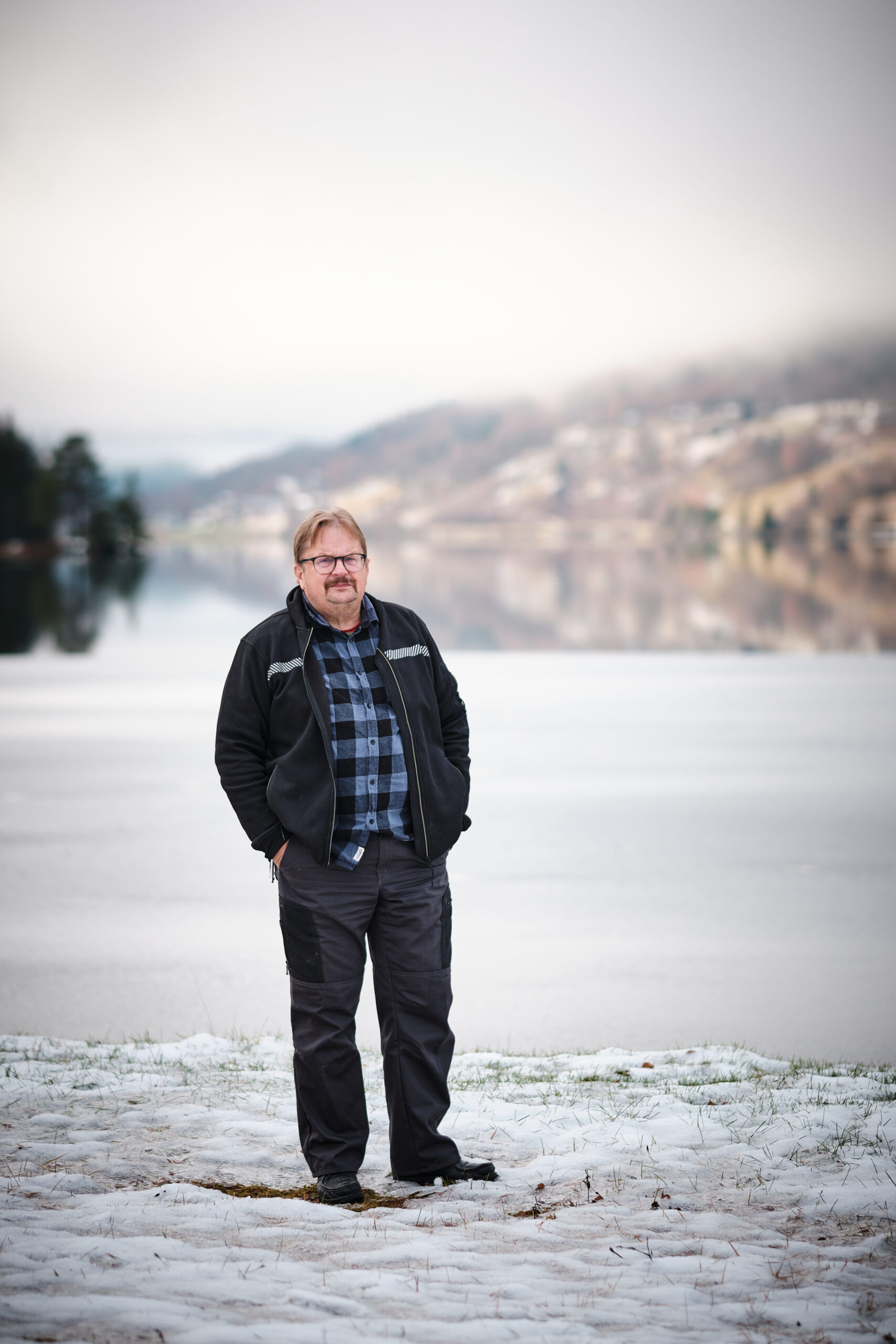 2025-11-03 12.52.40-DSCF6282 Leder i Grunneigarlaget, Knut Arne Svarteberg, oppfordrer sine medlemmer til å melde seg på. (foto: Anders Medhus)