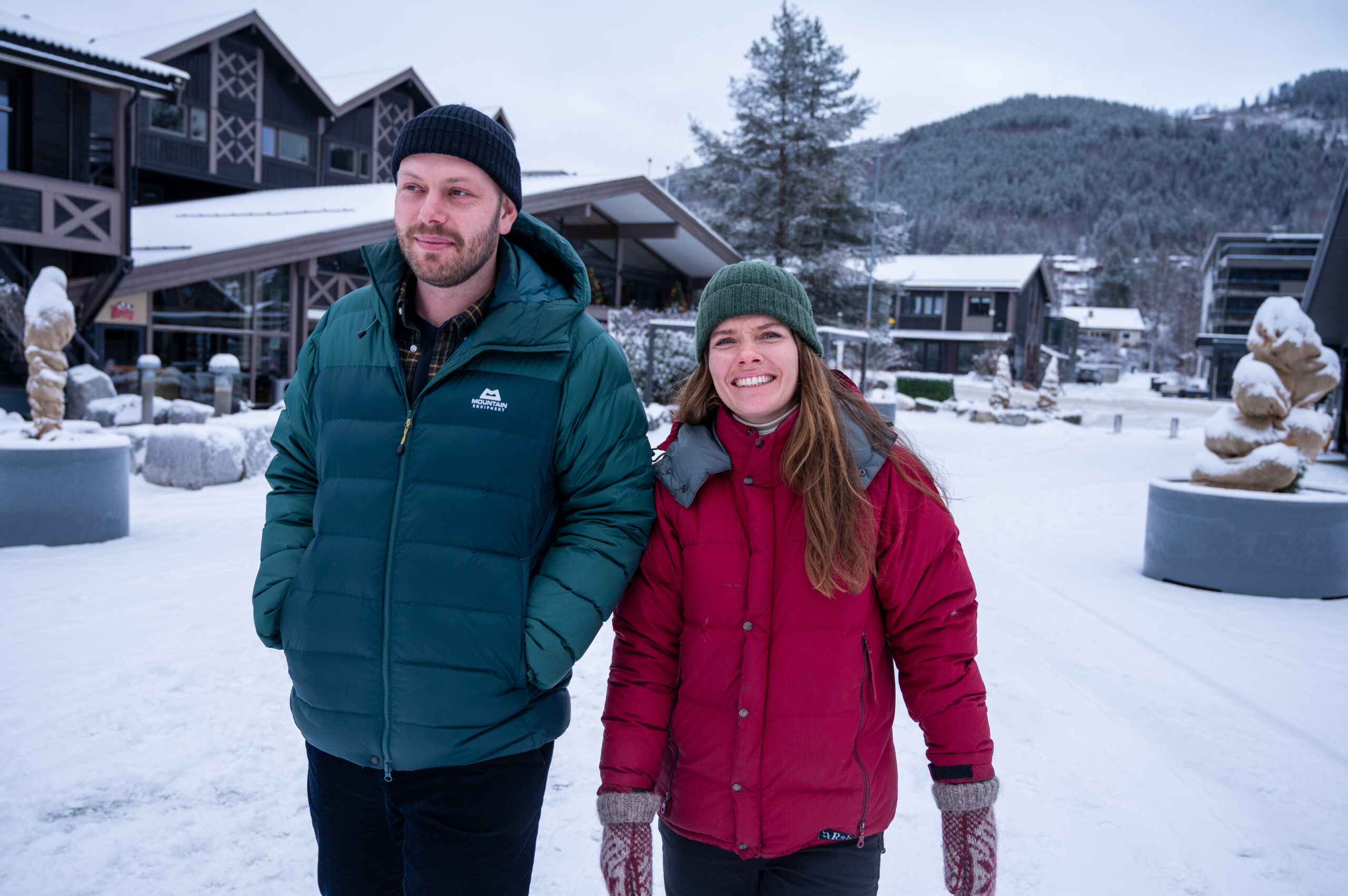 Hans Andre Hansen (35) og Pernille Landrø (28)