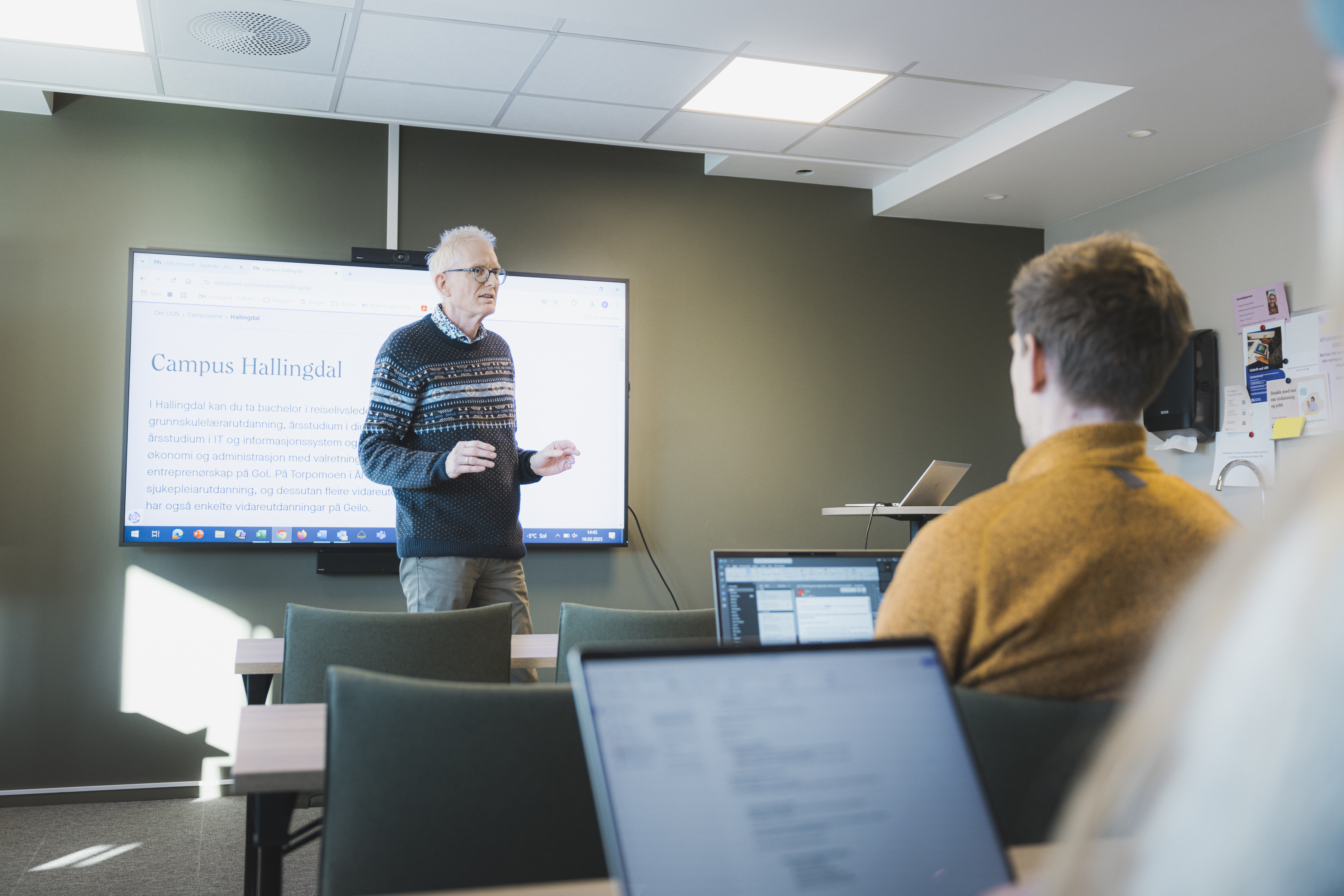 PAL_9202 Undervisningssituasjon på Campus Hallingdal